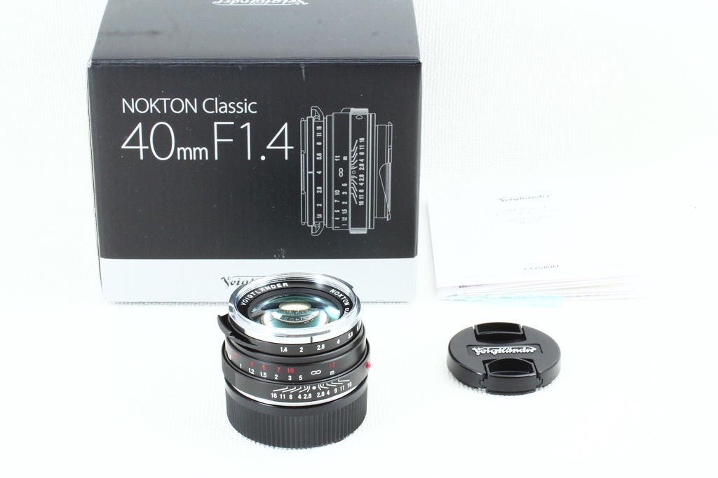 コシナ フォクトレンダー NOKTON classic 40mm F1.4