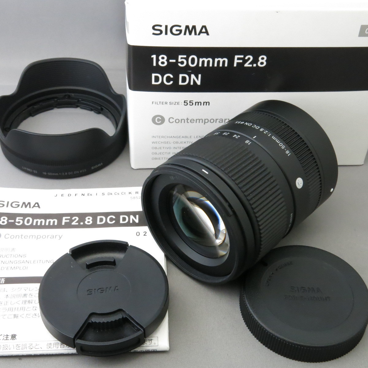 SIGMA 18-50mm F2.8 DC DN ソニーE用